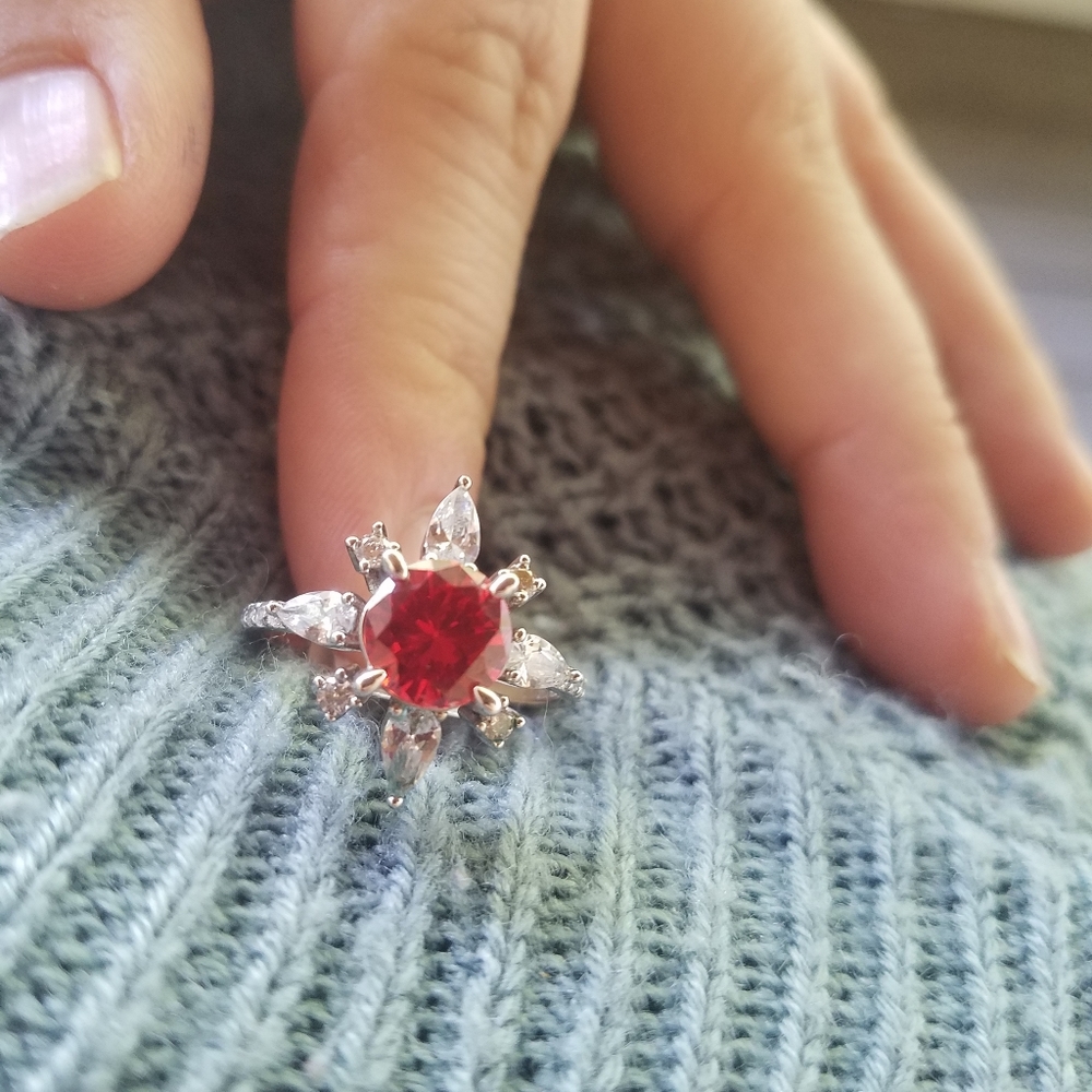Garnet ring